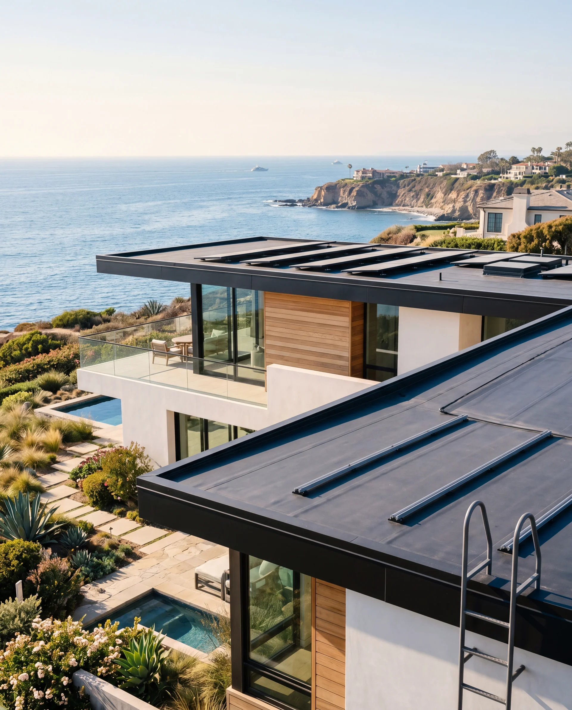 La Jolla waterproofing & solar prep